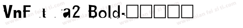 VnFutura2 Bold字体转换
